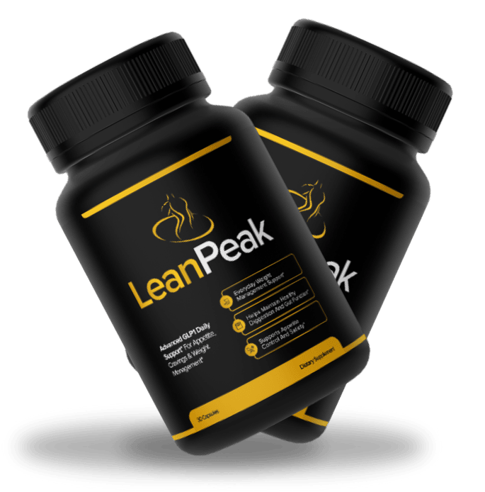 LeanPeak official website banner promoting LeanPeak weight loss supplement for natural fat burning and metabolism support